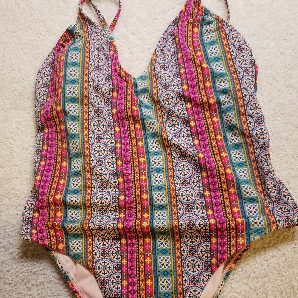 Patterned one piece